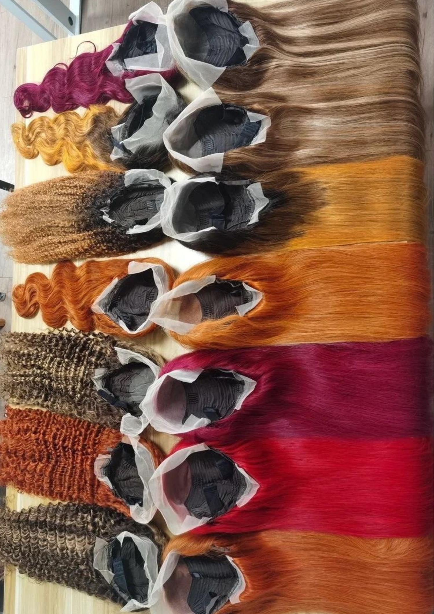 Virgin Coloured frontals