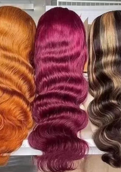 Virgin Coloured frontals